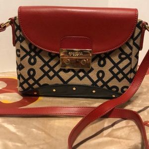 Spartina 449 Daufuskie Island Black/Red cross body